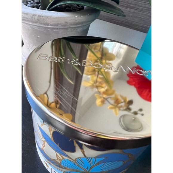 BBW MAHOGANY COCONUT Candle Bath And Body Works - Picture 2 of 6